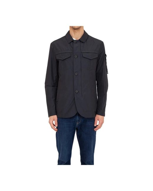 Peuterey Blue Light Jackets for men