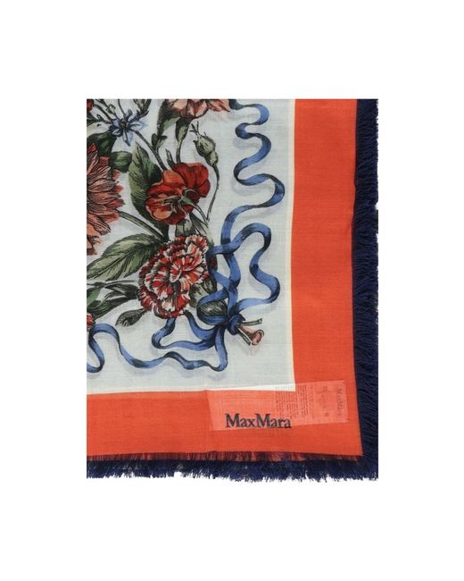 Max Mara Black Winter Scarves