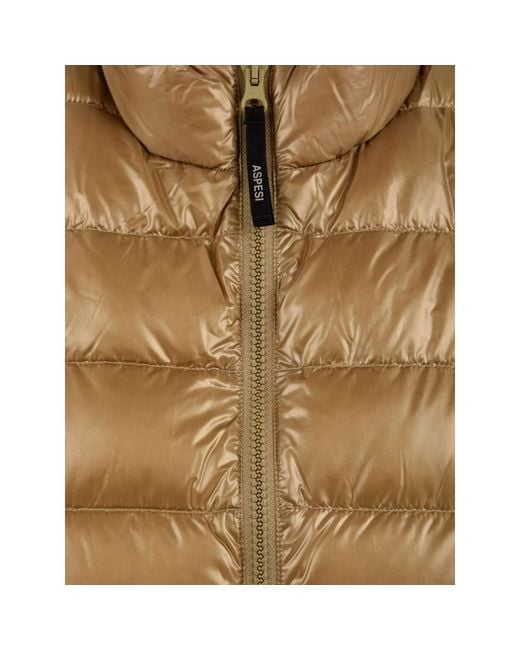 Down Jackets Aspesi en coloris Brown