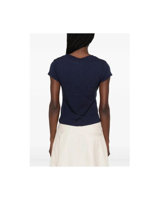 Sporty & Rich Blue T-Shirts