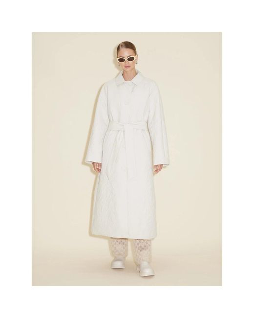 Holzweiler Jassen ,Oyster Padded Coat in het White