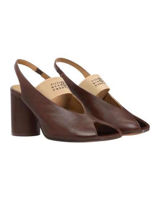 MM6 by Maison Margiela Brown Pumps