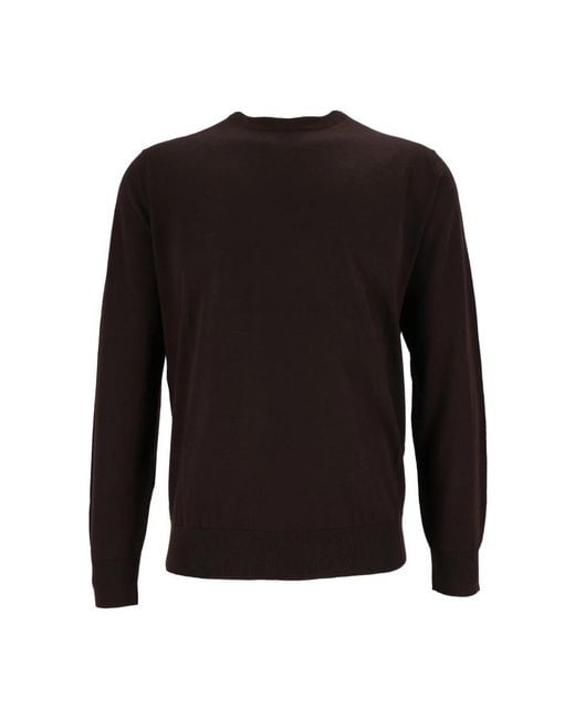 Ballantyne Black Round-Neck Knitwear for men