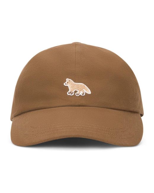 Caps di Maison Kitsuné in Brown da Uomo