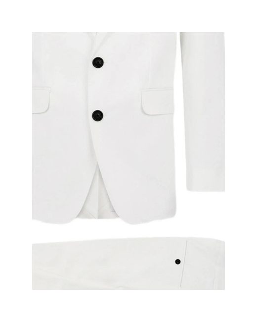 Single Breasted Suits DSquared² pour homme en coloris White