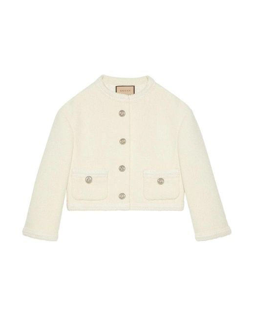 Gucci Natural Tweed Jackets