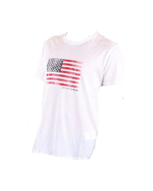 U.S. POLO ASSN. White T-Shirts for men