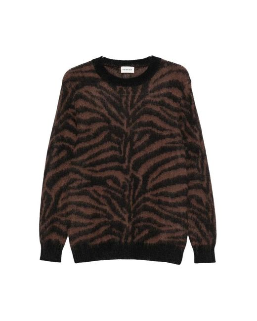 P.A.R.O.S.H. Black Round-Neck Knitwear