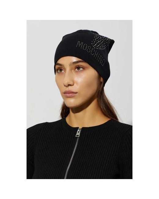 Beanies di Moschino in Black