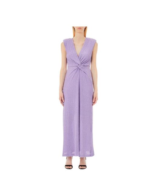 Liu Jo Purple Jersey Tunika Kleid
