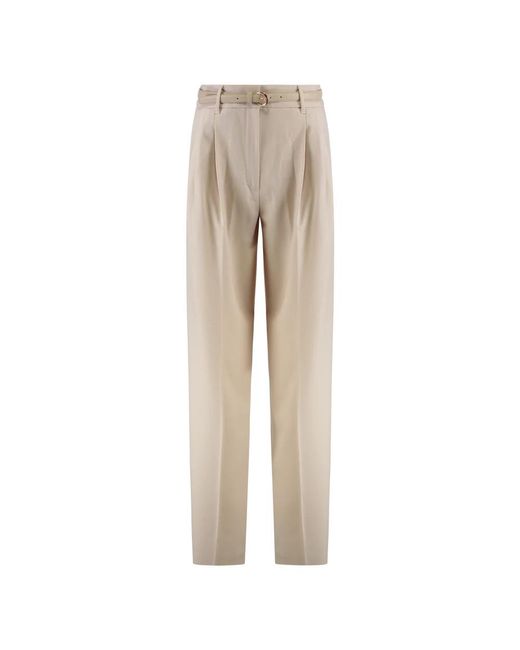 Max Mara Natural Tapered Trousers