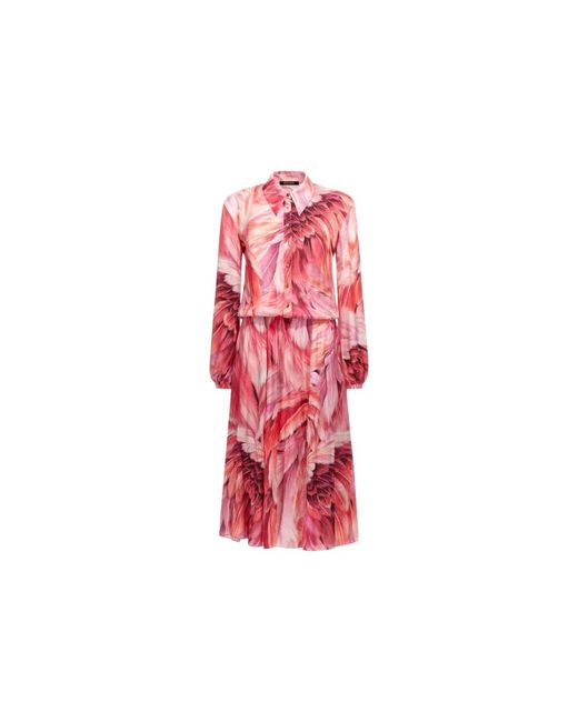 Roberto Cavalli Red Midi Dresses