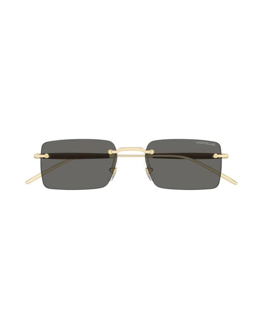 Montblanc Metallic Sunglasses for men