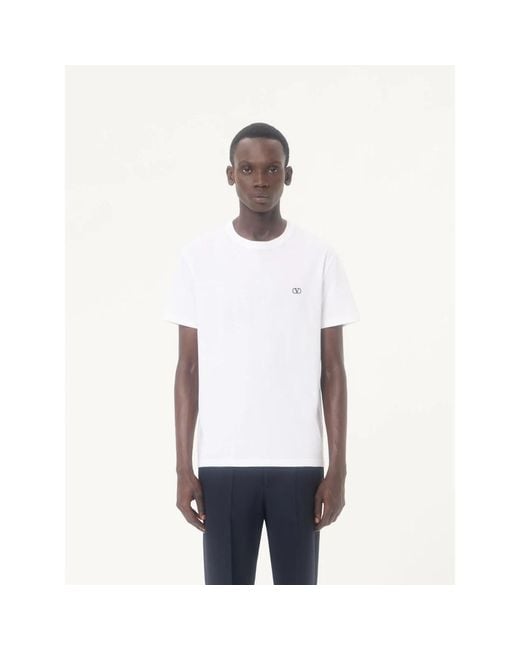 Valentino Garavani White T-Shirts for men