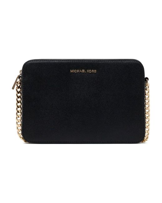 Michael Kors Black Jet set leder umhängetasche
