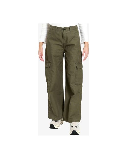 Levi's Green Wide Trousers