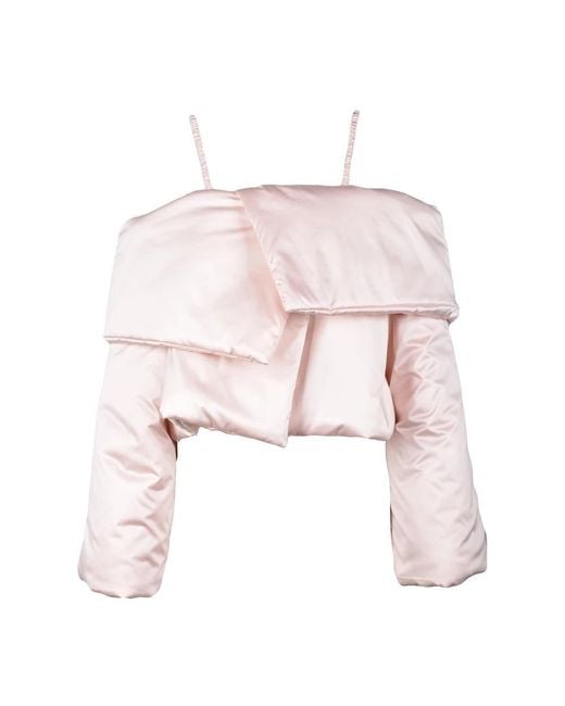 Erika Cavallini Semi Couture Pink Light Jackets