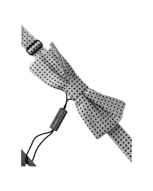 Dolce & Gabbana Gray Bowties for men