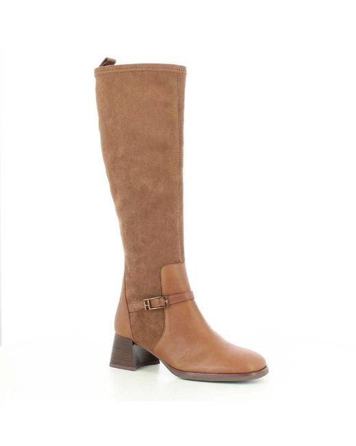 Hispanitas Heeled Boots in het Brown
