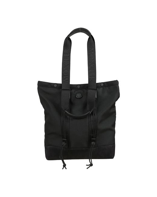 Moncler Black Shopping Bags for men