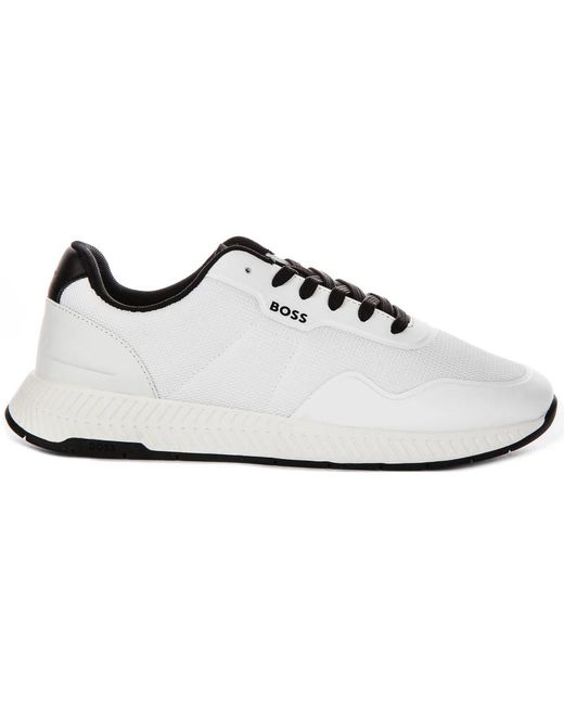 HUGO White Sneakers for men