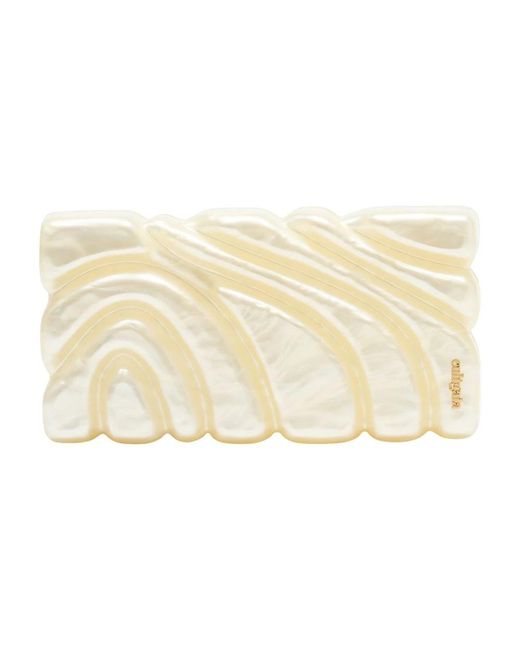 Cult Gaia Metallic Aura Clutch