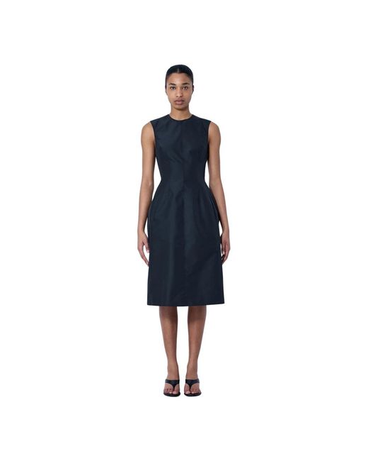 Jil Sander Blue Midi Dresses