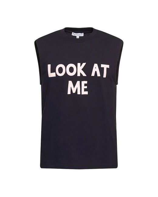 J.W. Anderson Blue Sleeveless Tops for men
