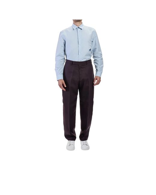 Paul Smith Blue Suit Trousers for men