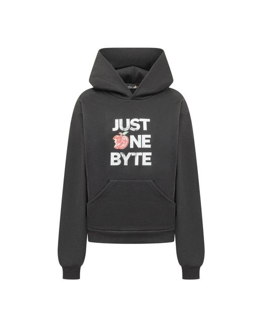 Coperni Hoodies & Sweatvesten ,Zwart ,Katoen Cotton Hoodie in het Black