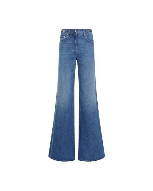 Versace Blue Boot-Cut Jeans