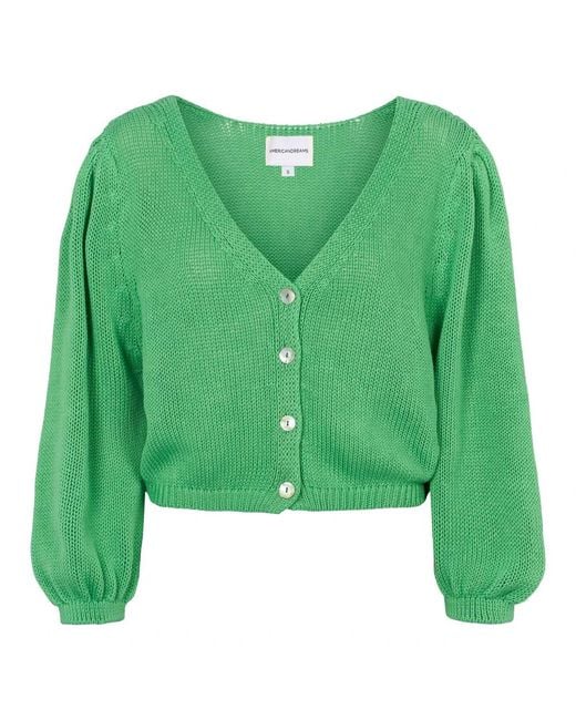 Cardigans American Dreams de color Green