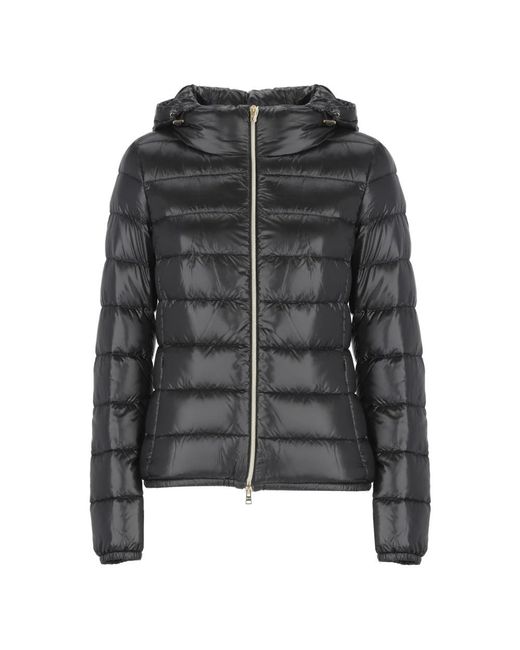 Herno Black Down Jackets