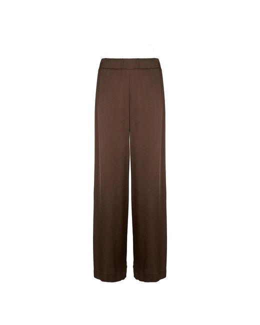 Ottod'Ame Brown Wide Trousers