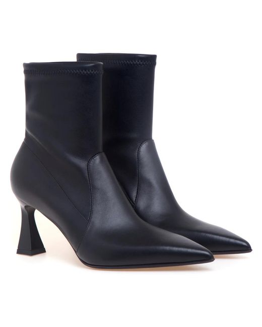 Sergio Levantesi Blue Heeled Boots