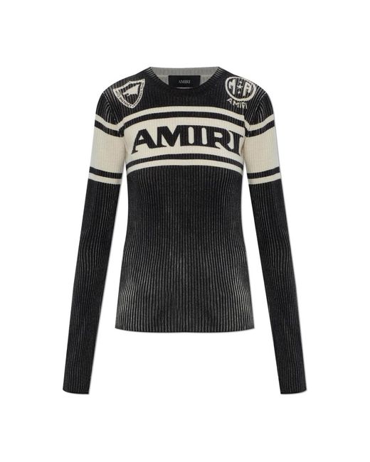 Amiri Wool Sweater in het Black