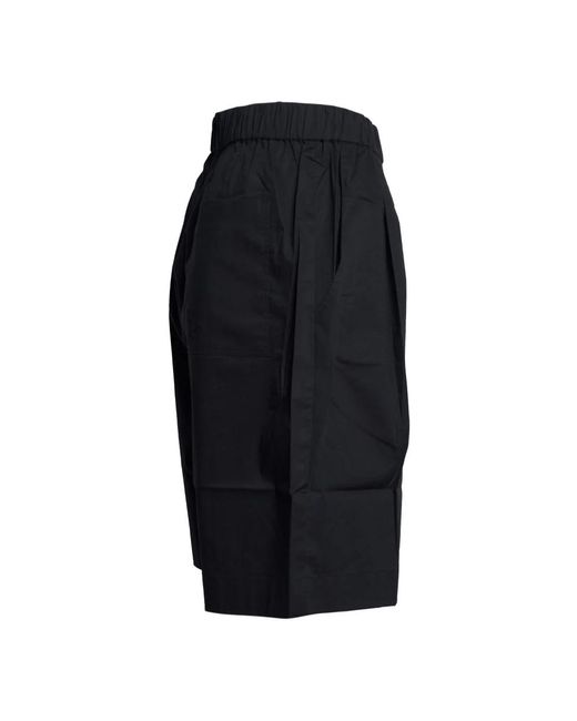 Laneus Black Casual Shorts for men