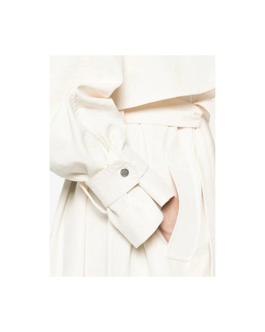 Herno White Trench Coats