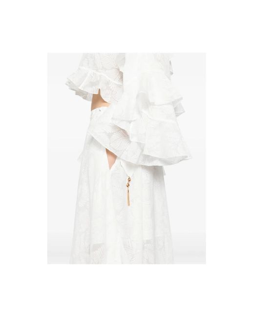 Zimmermann Rokken ,Wit ,Katoen Daylight Skirt in het White
