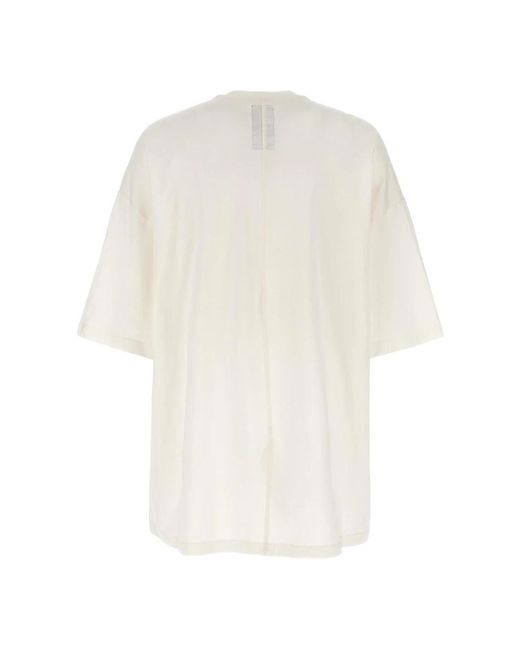 Rick Owens Es Baumwoll-T-Shirt mit Sternenprint für Männer in White für Herren