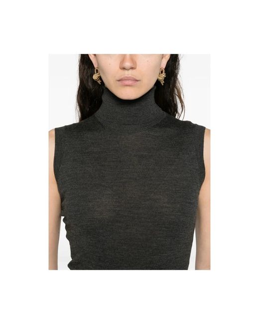 GOES BOTANICAL Black Turtlenecks
