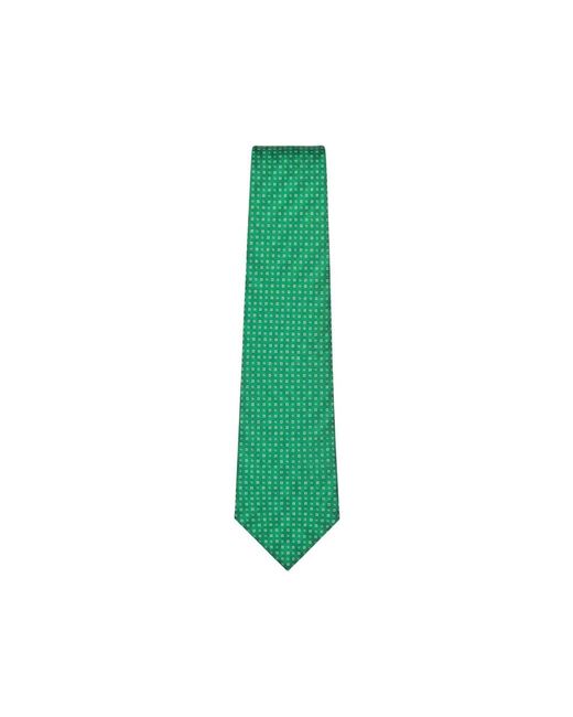 Ties Kiton de hombre de color Green