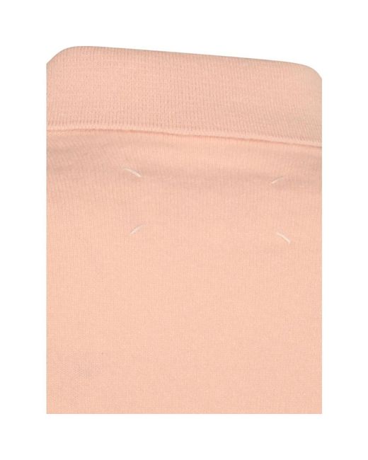 Maison Margiela Pink V-Neck Knitwear