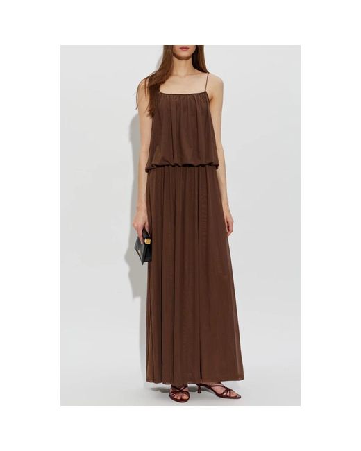 Maxi Dresses Gestuz de color Brown