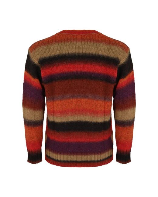 Kangra Gestreifter strickpullover in Red für Herren