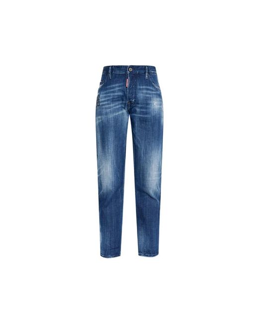 DSquared² Blue Trousers for men