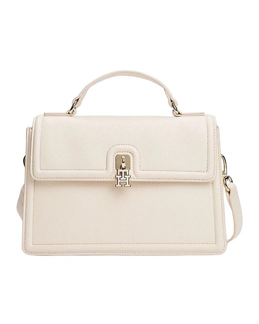 Handbags di Tommy Hilfiger in Natural