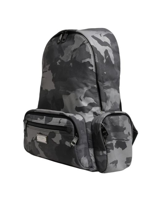 Dolce & Gabbana Black Backpacks