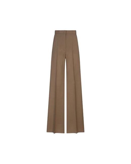 Max Mara Natural Wide Trousers