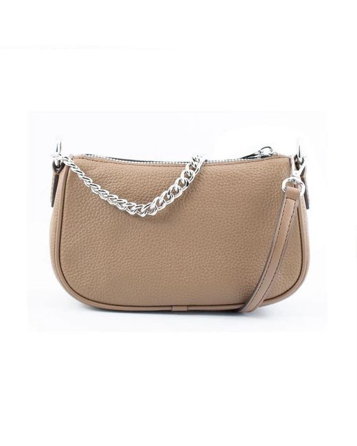 Michael Kors Natural Shoulder Bags